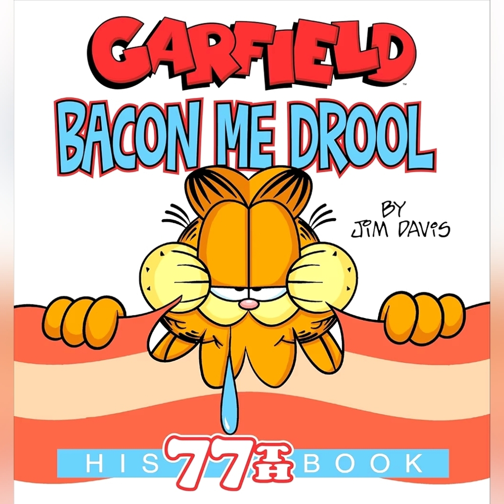 Garfield 'Bacon Me Drool' Coffee Table Book - Multicolor